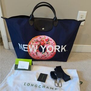 Longchamp Limited New York Travel Tote